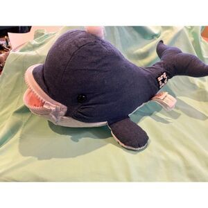 Scentsy buddies denim blue whale buddy